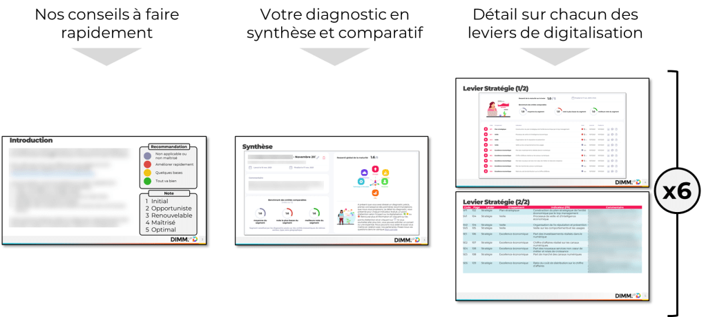 Le rapport de diagnostic digital de votre entreprise en 15 pages