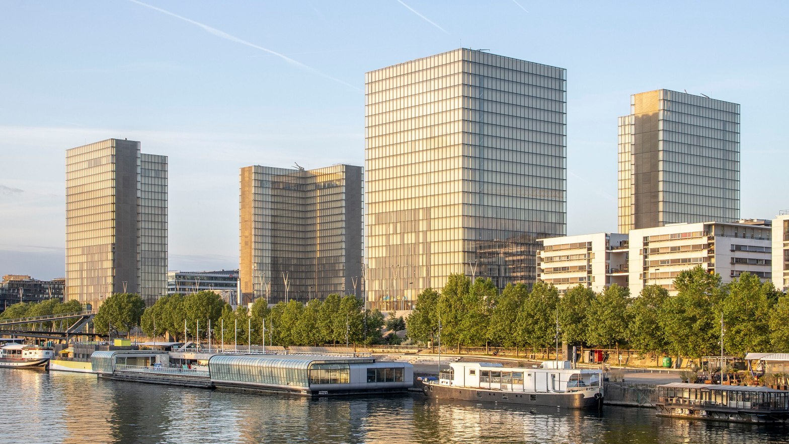 La Bibliothèque nationale de France, photographiée en 2022.